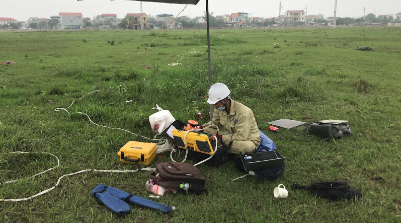 ERT Survey service - Electrical Resistivity Tomography -3D model-equipment
