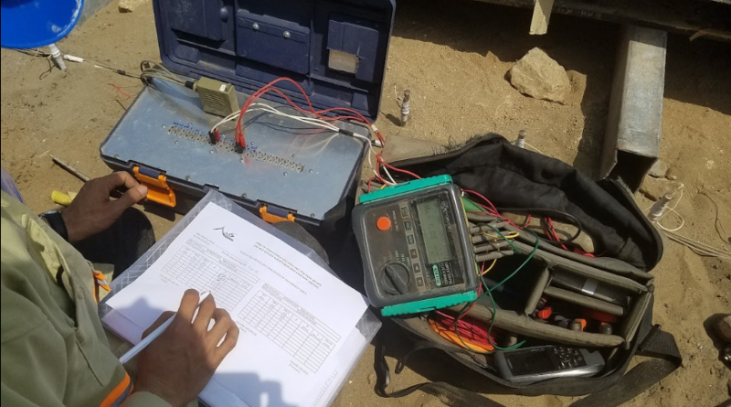 Ground resistance testing