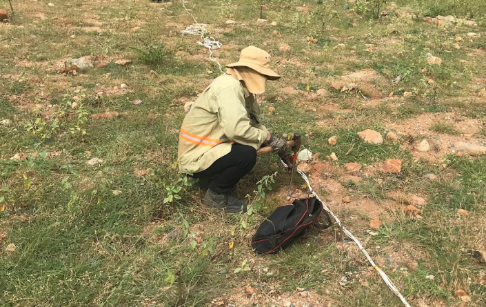 Groundwater prospection and mapping service ERT