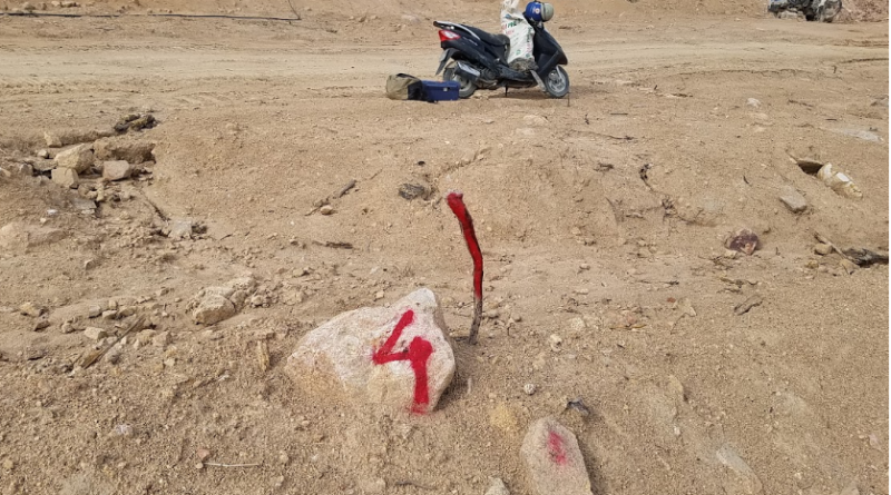 ancient bombs, mines, and explosives left over
